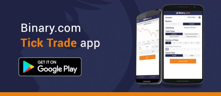 Ứng dụng di động Binary.com